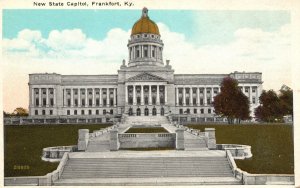 Vintage Postcard 1920's View of New State Capitol Frankfort Kentucky KY