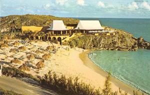 Southampton Bermuda Princess Whaler Inn Beach Scene Vintage Postcard JE229427