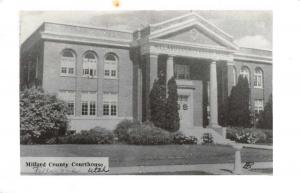 Fillmore Utah birds eye view Millard Co Courthouse real photo pc Z39765