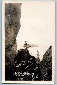 Warroad Minnesota MN Postcard RPPC Photo Scene On Lake Of The Woods c1910's