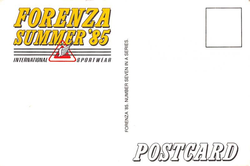 Forenza Summer 1985 - International Sportwear