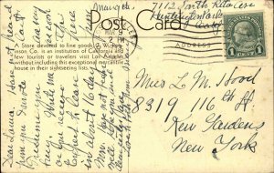 Los Angeles CA Department Store JW Robinson Co INTERIOR c1930 Postcard 