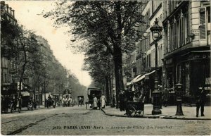 CPA PARIS 17e - Avenue de Clichy (74749)