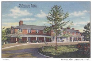 Exterior, Williamsburg Lodge, Williamsburg, Virginia,  30-40s