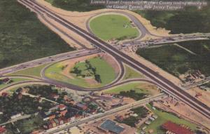 New Jersey Turnpike Lincoln Tunnel Interchange Hudson County