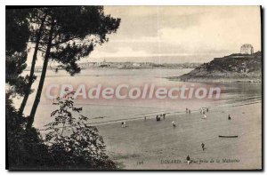 Old Postcard Dinard Vue Prize De La Malouine