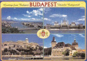 Hungary Budapest Panorama Multi View