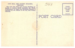 Illinois  Chicago  City Hall and County Building