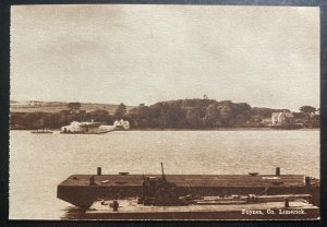 Mint Real Picture Postcard RPPC Foynes Limerick Ireland Flying Boat View B