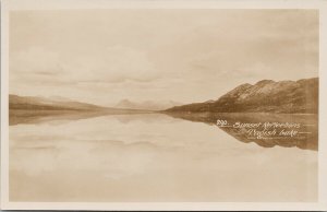 Tagish Lake Yukon British Columbia BC YT Unused Real Photo Postcard F89