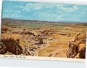 Postcard View From Acoma Pueblo The Sky City New Mexico USA