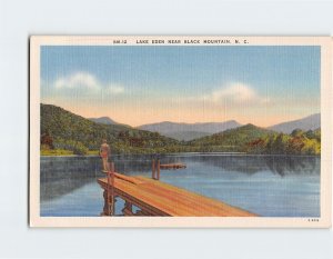Postcard Lake Eden North Carolina USA