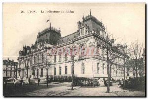 Old Postcard Lyon Rhone Prefecture