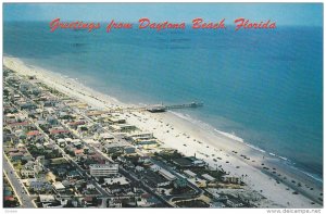 Aerial View, Pier at Daytona Beach, Florida, PU-1966