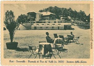 08318 vintage postcard - RIETI: TERMINAL-