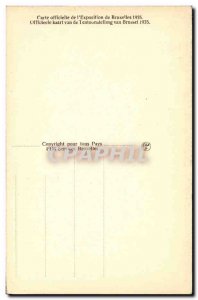 Old Postcard Brussels La Place Des Bailles