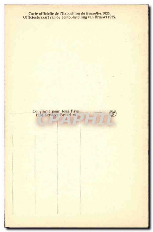 Old Postcard Brussels La Place Des Bailles