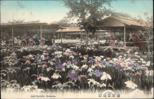 Iris Garden Kamata - Yokohama Japan Cancel Used 1912 Postcard