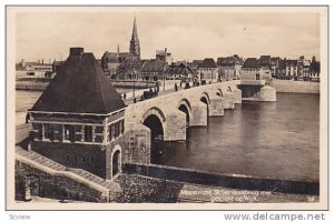 RP, St. Servaasbrug Met Gezicht Op Wijk, Maastricht (Limburg), Netherlands, 1...