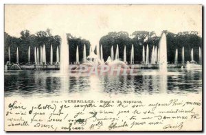 Old Postcard Versailles Bassin de Neptune