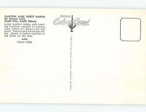 Unused Pre-1980 COTTAGE SCENE Rapid City South Dakota SD c2473