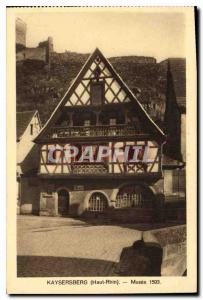 Old Postcard Kaysersberg Haut Rhin Museum