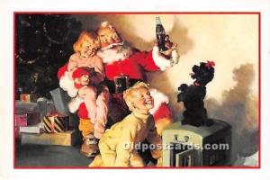 Santa Claus Christmas non postcard backing, Kmart photo coupons are on back U...