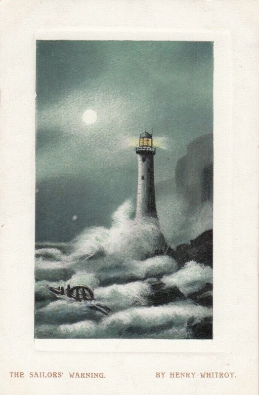 LIGHTHOUSE , 00-10s ; Artist Henry Whitroy ; The Sailor's Warning