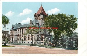 MA, Northampton, Massachusetts, Court House Building, Detroit Pub No 8330