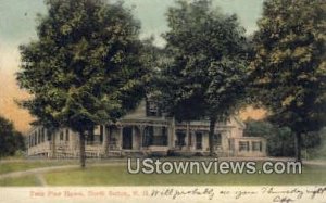 Twin Pine House - North Sutton, New Hampshire NH Postcard