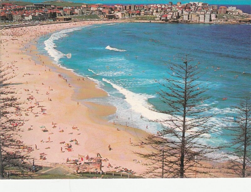 SYDNEY, BONDI BEACH, New South Wales, Australia - Vintage POSTCARD