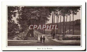 Old Postcard the Hotoie Amiens Park