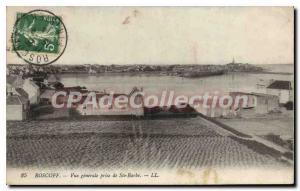 Old Postcard Roscoff General view taken from Ste Barbe