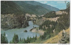 Siska Creek, Twin Bridges, Fraser Canyon, British Columbia, Canada, 40´s-60´s
