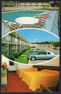 Kentucky BEREA Prince Royal Motel Ky. 21 at I-75 Interchange older cars - Chrome