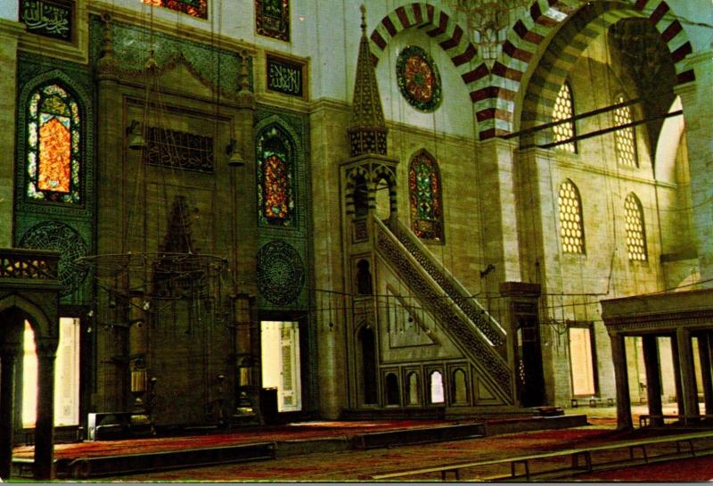 Turkey Istanbul Interior Of Soliman The Magnificent