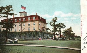 Vintage Postcard 1907 Bay View House Ferry Beach Maine ME