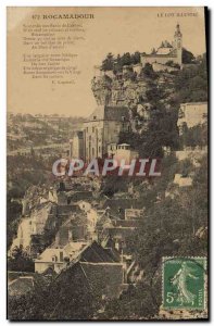 Old Postcard Rocamadour Lot Illustrious