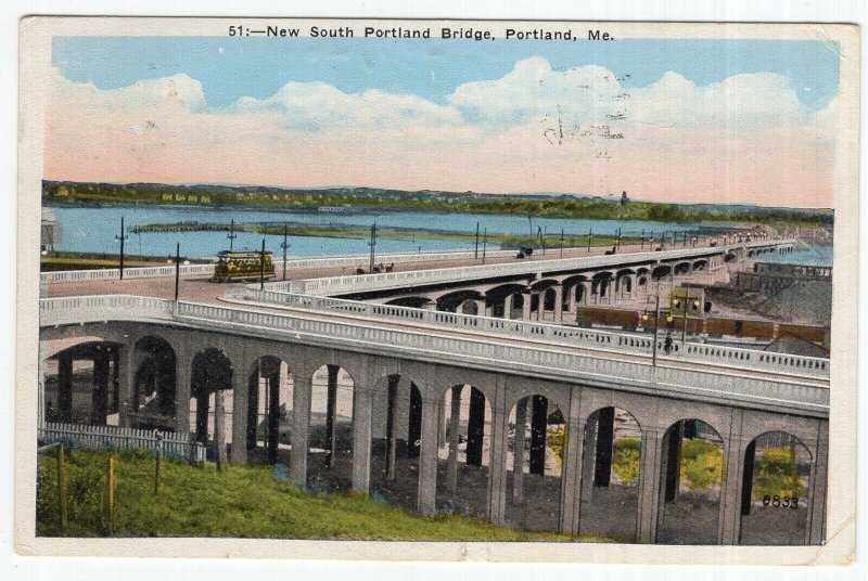 Portland, Me, New South Portland Bridge