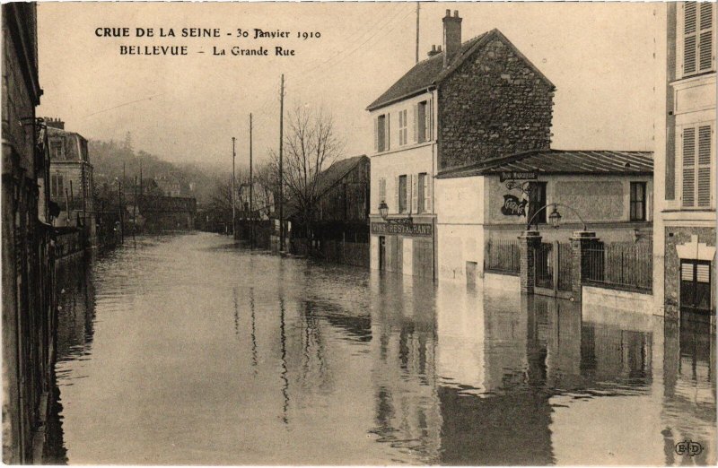 CPA Meudon Bellevue Grande Rue (1315569)