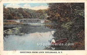 Greetings from - Loch Sheldrake, New York NY  