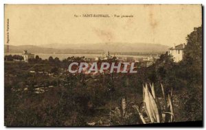 Postcard Old Saint Raphael Vue Generale