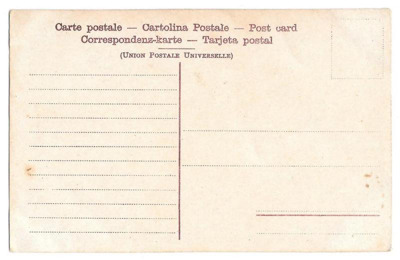 Italy Sorrento Hotel Vittoria Vntg De Luca Gentile Postcard