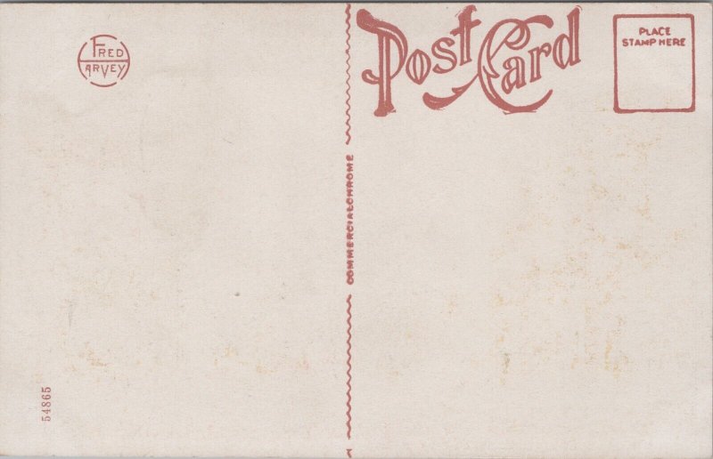 Business Section Dodge City Kansas Vintage Postcard C091