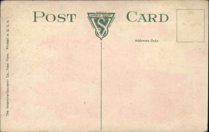 South Norwalk Connecticut CT Fire Station 1910s Postcard