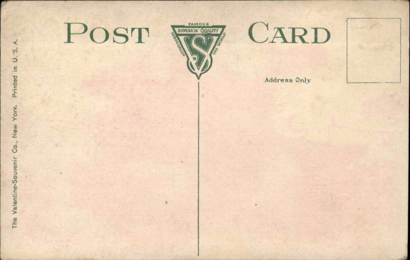 South Norwalk Connecticut CT Fire Station 1910s Postcard