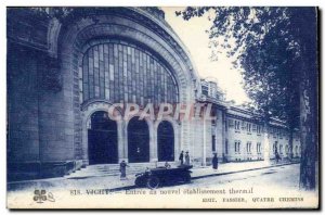 Vichy Old Postcard Entree Nouvele the spa establishment