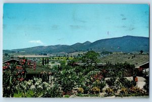 1976 Lake San Marcos California Pastoral View Golf Course Rolling Hills Postcard