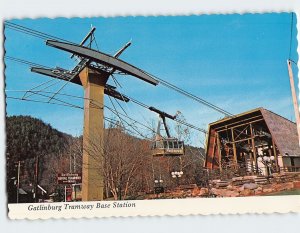 Postcard Gatlinburg Tramway Base Station Gatlinburg, Tennessee