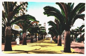 Morocco Casablanca Boulevard de France Vintage RPPC 08.89